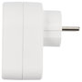 Sygonix SY-6713236 Köztes dugalj USB-vel Fehér 3. bélyegkép