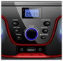 Silva Schneider MPC 19.4 USB CD-s rádió URH AUX, CD, USB Fekete, Piros 6. bélyegkép
