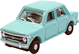 Minis by Lemke LC61519 N Személygépkocsi modell Fiat 128, világoszöld