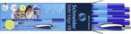 Schneider Schreibgeräte 7 db 6x Slider Edge XB + 1x Slider Rave XB blau 152257 Golyóstoll Írás színe