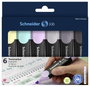 Schneider Schreibgeräte Szövegjelölő Textmarker Job Pastell (grau) Karton-Etui 6 Stück sortiert 1150 2. bélyegkép