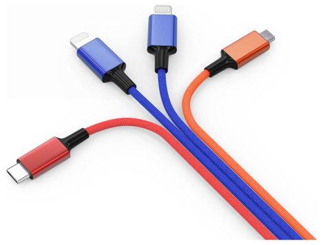 Smrter USB töltőkábel 120 cm SMRTER_ELITE_L_MIX 2. kép