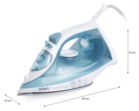 DOMO DAMPFBÜGELEISEN 40 G/MIN DO7060S Gőzölős vasaló 8. kép