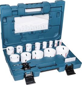 Makita D-63993 D-63993 Lyukfűrész készlet 16.0 mm, 19.0 mm, 22.0 mm, 25.0 mm, 32.0 mm, 35.0 mm, 37.0