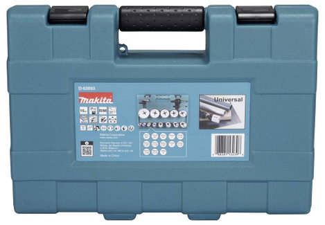 Makita D-63993 D-63993 Lyukfűrész készlet 16.0 mm, 19.0 mm, 22.0 mm, 25.0 mm, 32.0 mm, 35.0 mm, 37.0 4. kép