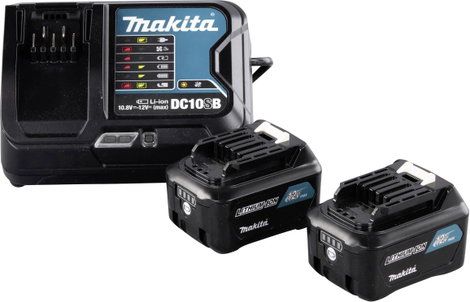 Makita 191L68-0 Szerszámakku és töltő 12 V 4.0 Ah Lítiumion