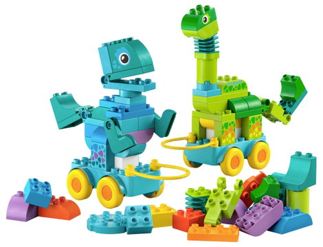 LEGO® DUPLO® 10451 Dinók kerekeken 3 az 1-ben szett 2. kép