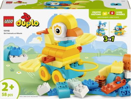 LEGO® DUPLO® 10448 Állatok kerekeken 3 az 1-ben szett