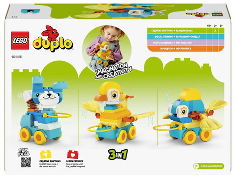 LEGO® DUPLO® 10448 Állatok kerekeken 3 az 1-ben szett 3. kép
