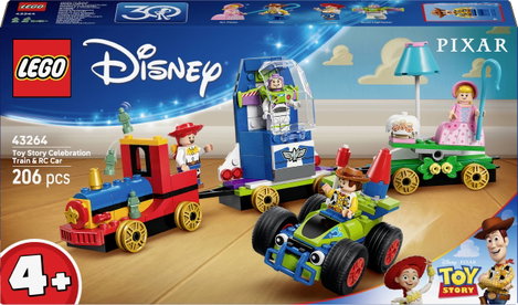 LEGO® DISNEY 43264 Bulivonat és távirányítós autó a Toy Storyból