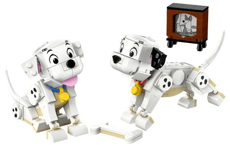 LEGO® DISNEY 43271 A 101 dalmata kutyaklubból ismert Lucky és Penny kölykök 2. kép