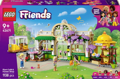 LEGO® FRIENDS 42671 Növénykávézó és virágkioszk