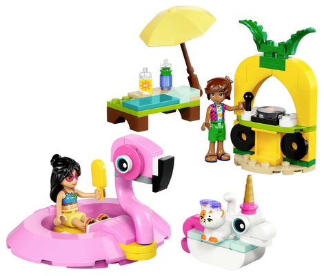 LEGO® FRIENDS 42658 Medenceparti unikornissal és flamingóval 2. kép