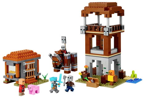 LEGO® MINECRAFT 21278 Egy fosztogató a fosztogató előőrsben 2. kép