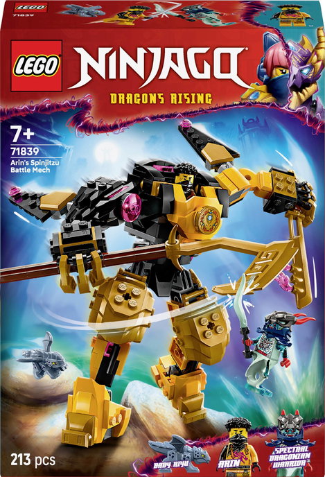 LEGO® NINJAGO 71839 Arin Spinjitzumech-je