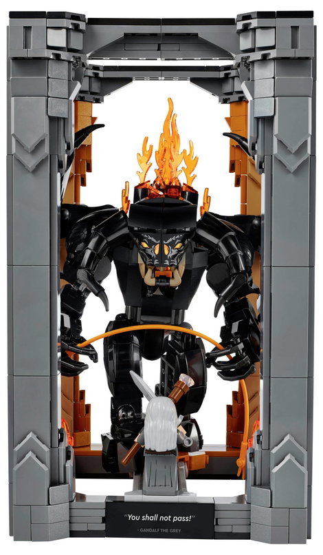 10367 LEGO® ICONS™ A Gyűrűk Ura: Balrog könyvtámasz 2. kép