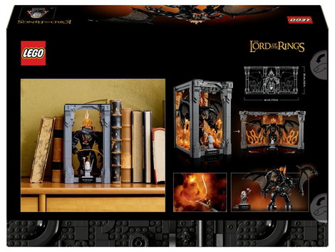 10367 LEGO® ICONS™ A Gyűrűk Ura: Balrog könyvtámasz 3. kép