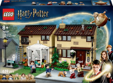 LEGO® HARRY POTTER™ 76451 Privet Drive: Magda néni látogatása