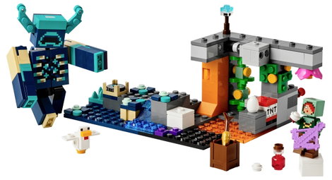 LEGO® MINECRAFT 21274 Találkozás a Guardiannal 2. kép
