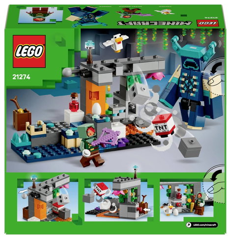 LEGO® MINECRAFT 21274 Találkozás a Guardiannal 3. kép