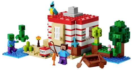 LEGO® MINECRAFT 21275 A TNT dzsungelháza 2. kép