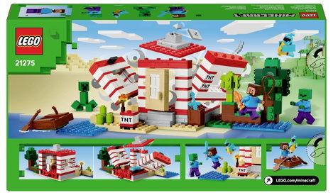 LEGO® MINECRAFT 21275 A TNT dzsungelháza 3. kép