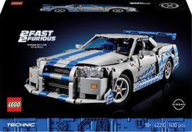 LEGO® TECHNIC 42210 2 Gyors és dühös Nissan Skyline GT-R (R34) gyorsaság