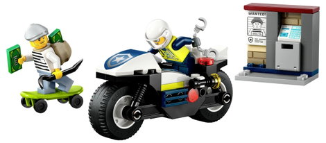 LEGO® CITY 60455 Rendőrségi motoros üldözés 2. kép