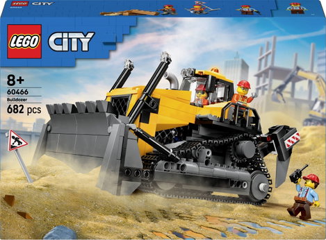LEGO® CITY 60466 Sárga buldózer