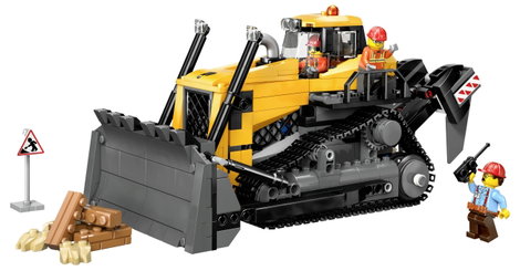 LEGO® CITY 60466 Sárga buldózer 2. kép