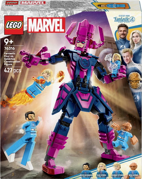 LEGO® MARVEL SUPER HEROES 76316 Fantasztikus Négyes vs. Galactus építőfigura