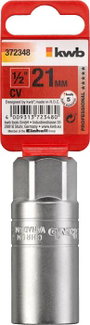 kwb 372348 Gyújtógyertya betét 21 mm Meghajtás (csavarhúzó) 1/2 (12,5 mm) 1 db 2. bélyegkép