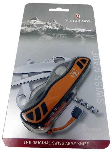 Victorinox Hunter XTM Grip 0.8341.MC9B1 Többfunkciós kés Funkciószám 6 Narancs-fekete