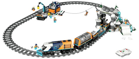 LEGO® CITY 60470 Sarkvidéki Polar Expressz 2. kép
