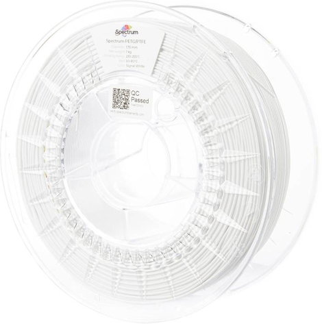 Spectrum Filaments 80743 PET-G/PTFE 3D nyomtatószál PETG/PTFE vegyileg ellenálló 1.75 mm 1000 g Sign