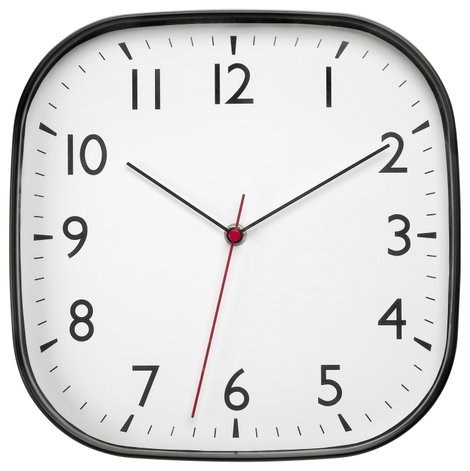 TFA Dostmann 60.3076.01 Kvarc Falióra 279 mm x 49 mm x 279 mm Fekete Zajtalan óraszerkezet 2. kép