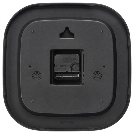 TFA Dostmann 60.3076.01 Kvarc Falióra 279 mm x 49 mm x 279 mm Fekete Zajtalan óraszerkezet 3. kép