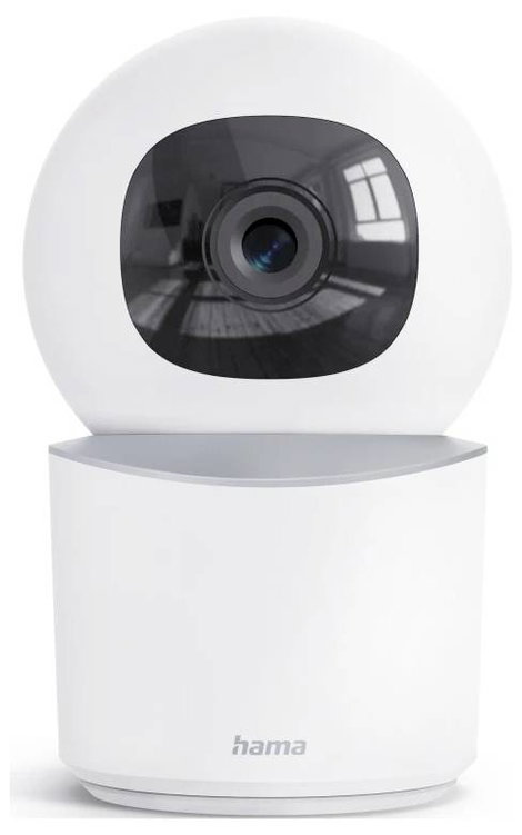 Hama Smarte Überwachungskamera, WLAN, innen, Aufzeichnung, schwenkbar, Full-HD 00176652 Vezeték nélk