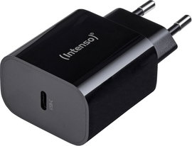 Intenso W20C black USB-C adapter 20 W USB-C® Fekete