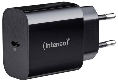 Intenso W20C black USB-C adapter 20 W USB-C® Fekete 3. kép