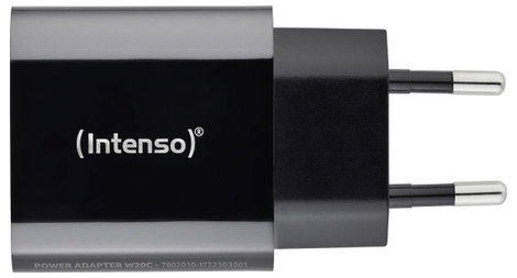 Intenso W20C black USB-C adapter 20 W USB-C® Fekete 4. kép