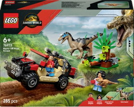 LEGO® JURASSIC WORLD™ 76972 Raptor: Üldözés terepjáróval