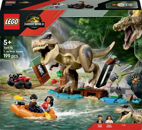 LEGO® JURASSIC WORLD™ 76975 Menekülés a T.Rex elől