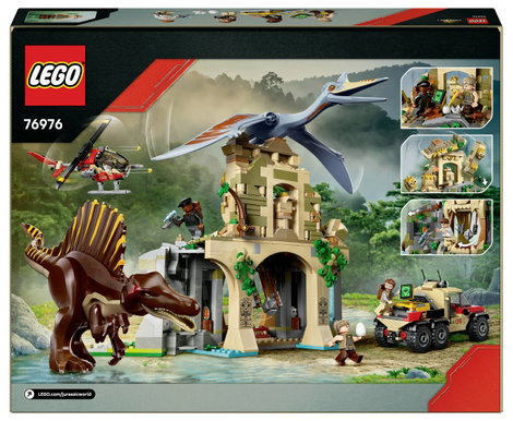 LEGO® JURASSIC WORLD™ 76976 Spinosaurus és Quetzalcoatlus: Helikopteres küldetés 3. kép