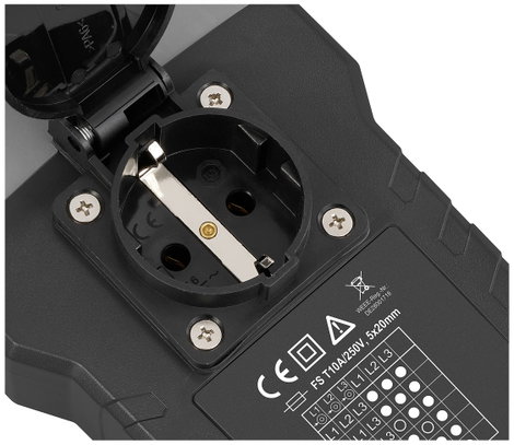VOLTCRAFT VC-14986085 IST 3003 Villanyszerelő Adapter dugó 1 db 6. kép