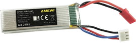 Amewi Akkucsomag, LiPo 7.4 V 600 mAh Cellaszám: 2 Soft doboz JST