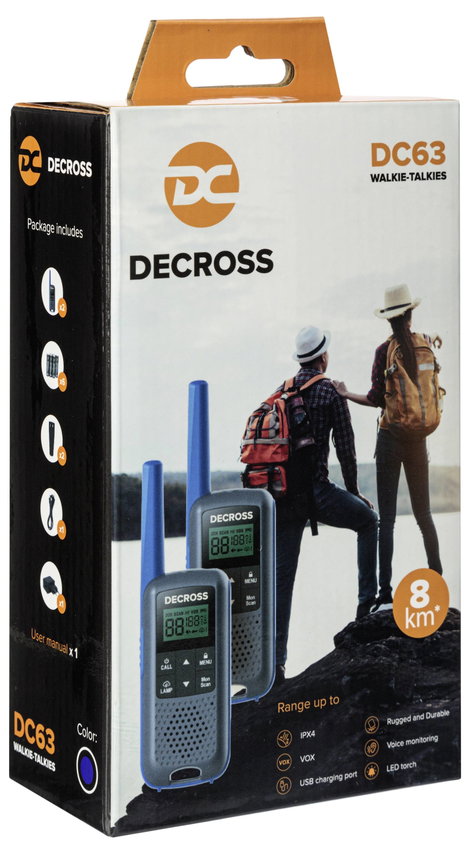 DECROSS DC63 Blau 2er-Set DC6314104302000 PMR készülék 2. kép