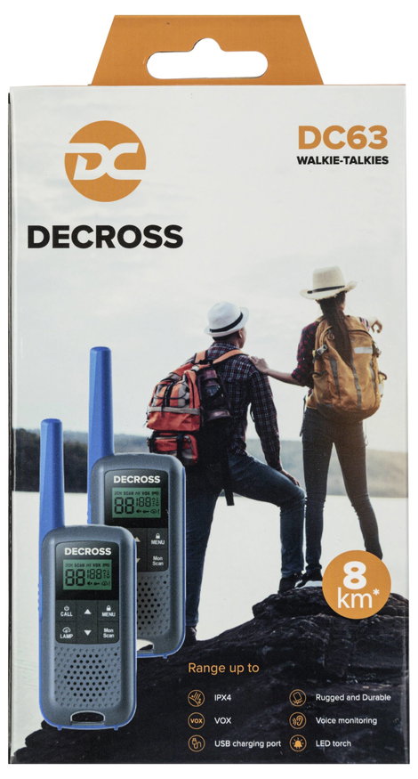 DECROSS DC63 Blau 2er-Set DC6314104302000 PMR készülék 3. kép
