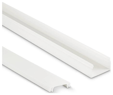 Hama 00221017 Kábelcsatorna (Sz x Mé) 24 mm x 14 mm 4 db Fehér 2. kép