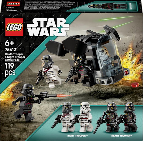 LEGO® STAR WARS™ 75412 Halálosztagos és Éjosztagos harci csomag
